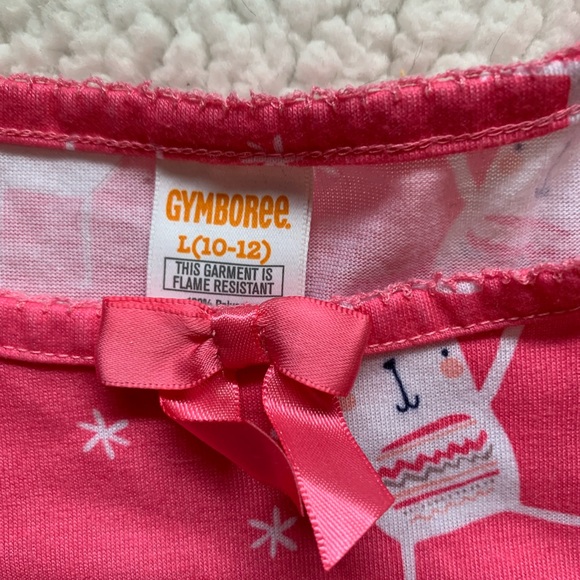 Girls Gymboree pink winter nightgown size 10/12 - Picture 3 of 3